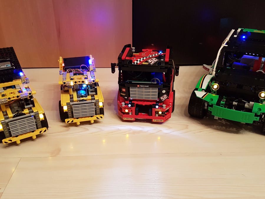 Remote Lego cars